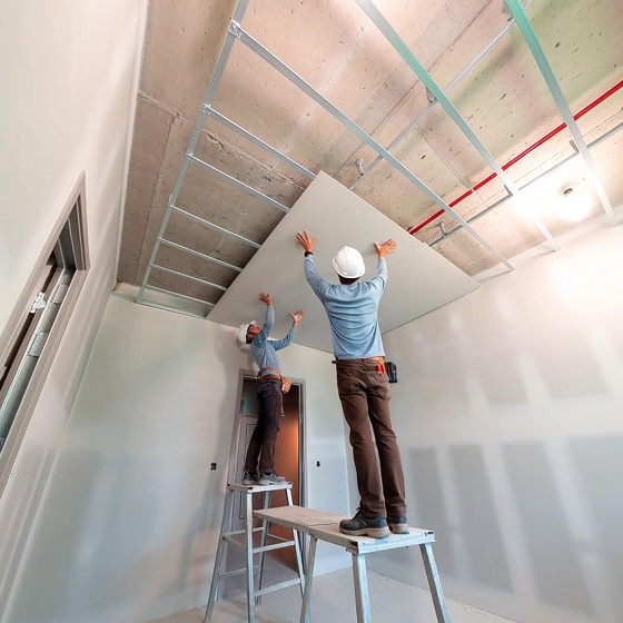 Construcción de Muros y Cielos Rasos en Drywall